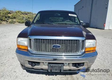 2001 Ford Excursion Limited from USA, damaged, VIN 1FMSU43F31EC79481